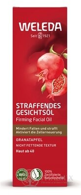 WELEDA Spevňujúci pleťový OLEJ Granátové jablko 1x30 ml
