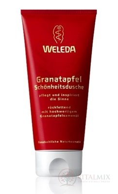 WELEDA Sprchovacia emulzia Granátové jablko (Granatapfel Schönheitsdusche) 1x200 ml