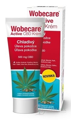 Wobecare Active CBD krém 1x100 ml