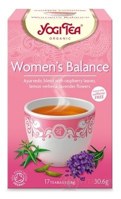 YOGI TEA Ženská rovnováha BIO ajurvédska čajová zmes, nálevové vrecúška 17x1,8 g (30,6 g)