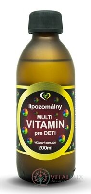 Zdravý svet Lipozomálny MULTIVITAMÍN pre DETI 1x200 ml