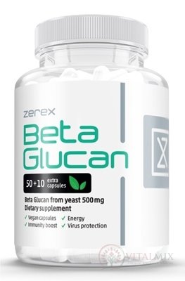 Zerex Beta Glukán cps s vitamínom C 1x60 ks