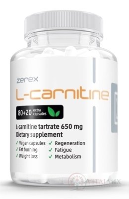 Zerex L-karnitín cps 1x100 ks