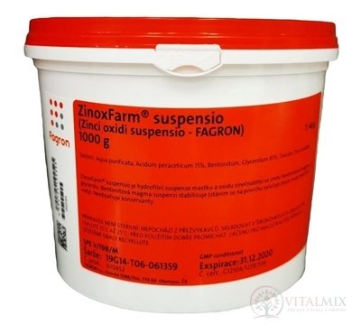 ZinoxFarm suspensio - FAGRON v dóze 1x1000 g