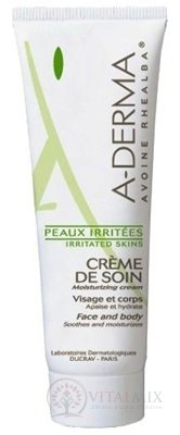 A-DERMA CRÈME DE SOIN AU LAIT D’AVOINE RHEALBA zvláčňujúci a upokojujúci krém 1x50 ml