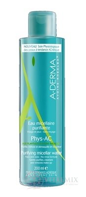 A-DERMA PHYS-AC EAU MICELLAIRE PURIFIANTE čistiaca micelárna voda 1x200 ml