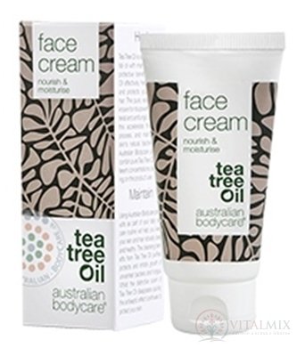 ABC tea tree oil FACE CREAM - Pleťový krém hydratačný, Tasmánske korenie 1x50 ml