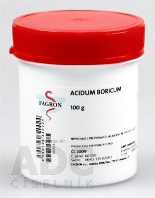 Acidum boricum - FAGRON v dóze 1x100 g