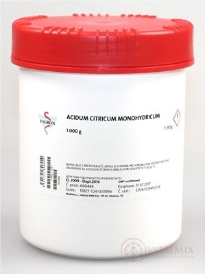 Acidum citricum monohydricum - FAGRON v dóze 1x1000 g