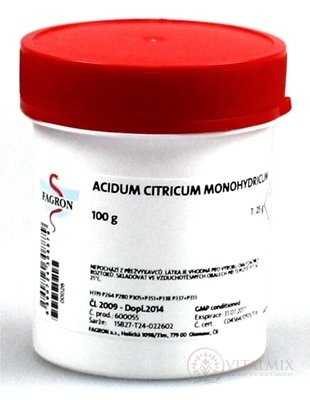Acidum citricum monohydricum - FAGRON v dóze 1x100 g