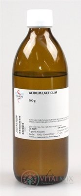 Acidum lacticum - FAGRON v liekovke 1x500 g