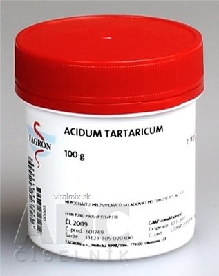 Acidum tartaricum - FAGRON v dóze 1x100 g