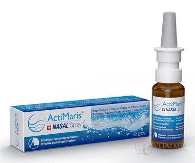 ActiMaris NASAL Sprej hypertonický roztok morskej vody 1x20 ml