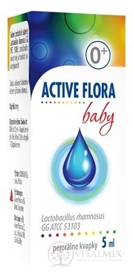 ACTIVE FLORA baby perorálne kvapky 1x5 ml