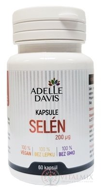 Adelle Davis SELÉN 200 mcg cps 1x60 ks