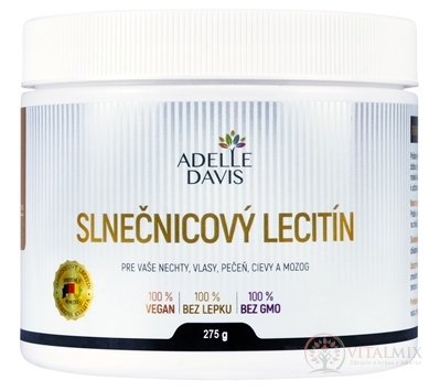 Adelle Davis SLNEČNICOVÝ LECITÍN prášok 1x275 g