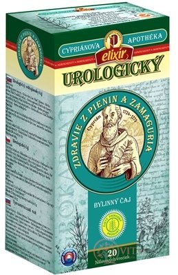 AGROKARPATY CYPRIÁN, UROLOGICKÝ bylinný čaj, čistý prírodný produkt, 20x2 g (40 g)