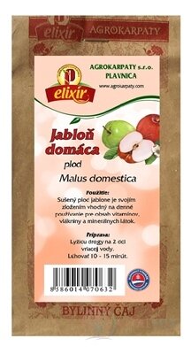 AGROKARPATY JABLOŇ DOMÁCA plod bylinný čaj 1x50 g