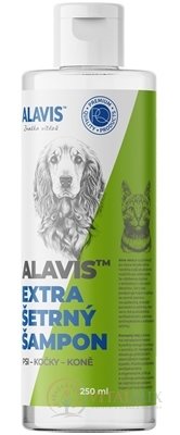 ALAVIS Extra šetrný ŠAMPÓN psy, mačky, kone 1x250 ml