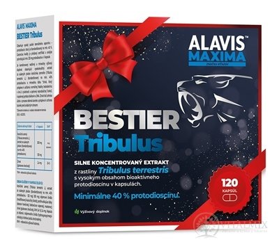 ALAVIS MAXIMA BESTIER Tribulus cps (Vianočné balenie) 1x120 ks