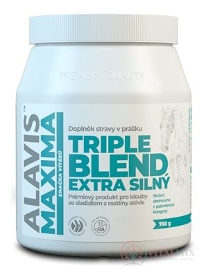 ALAVIS MAXIMA TRIPLE BLEND EXTRA SILNÝ prášok, s arómou a sladidlom 1x700 g