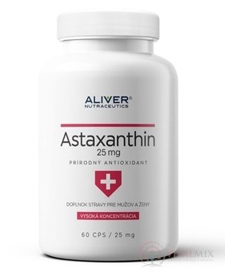 ALIVER Astaxanthin cps 1x60 ks