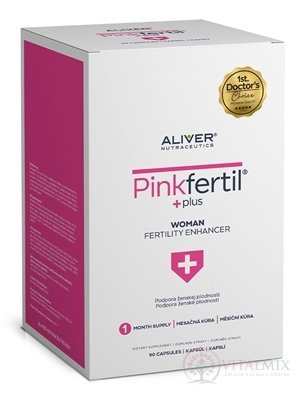 ALIVER Pinkfertil plus cps 1x90 ks