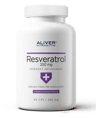 ALIVER Resveratrol cps 1x60 ks