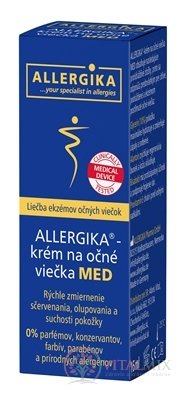 ALLERGIKA Krém na očné viečka MED 1x15 ml