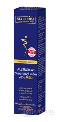 ALLERGIKA Pupalkový krém 20% MED 1x100 ml