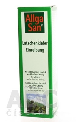 Allga San Kosodrevinový roztok na kĺby a svaly 1x250 ml