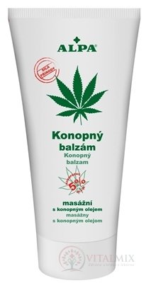 ALPA KONOPNÝ BALZAM masážny s konopným olejom 1x150 ml