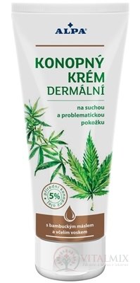 ALPA KONOPNÝ KRÉM dermálny 1x100 ml