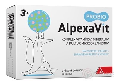 AlpexaVit PROBIO 3+ cps 1x30 ks