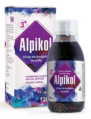 Alpikol sirup na podporu imunity 1x120 ml