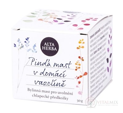 ALTA HERBA Pinďa masť v domácej vazelíne 1x50 g