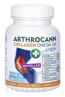 ANNABIS ARTHROCANN COLLAGEN Omega 3-6 Forte tbl 1x60 ks