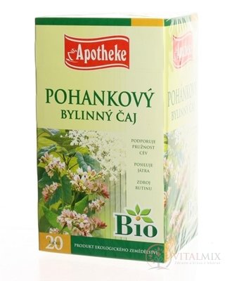 APOTHEKE BIO SELECTION POHÁNKOVÝ BYLINNÝ ČAJ 20x1,5 g (30 g)