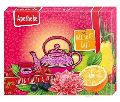 APOTHEKE KOLEKCIA ŠÁLKA CHUTÍ A VÔNÍ nálevové vrecká (inov.2020) 30x2 g (60 g)