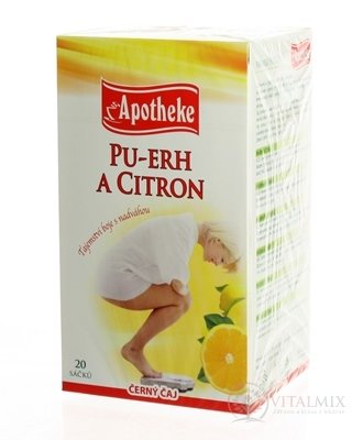 APOTHEKE PREMIER SELECTION ČAJ PU-ERH A CITRÓN 20x1,8 g (36 g)