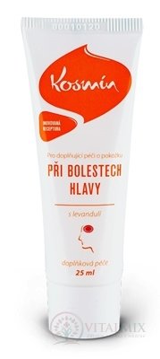 aromatica KOSMÍN pri bolestiach hlavy gél s levandulou 1x25 ml