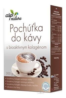 asp POCHÚŤKA DO KÁVY s bioaktívnym kolagénom, prášková 1x300 g