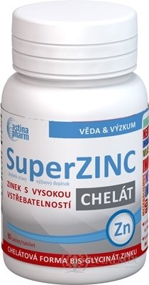 Astina SuperZINC CHELÁT tbl 1x90 ks