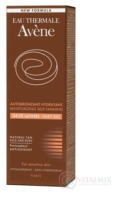 AVENE AUTOBRONZANT HYDRATANT hydratačné samoopaľovacie mlieko-zamatový gél (inovácia 2016) 1x100 ml