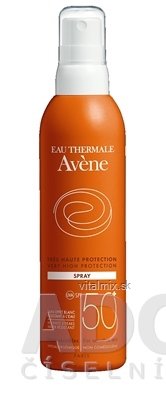 AVENE SPRAY SPF50+ (TRÈS HAUTE PROTECTION) veľmi vysoká ochrana citlivej kože 1x200 ml