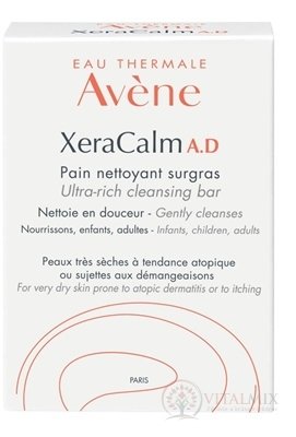 AVENE XeraCalm A.D PAIN NETTOYANT SURGRAS umývacia kocka, ultra vyživujúca 1x100 g