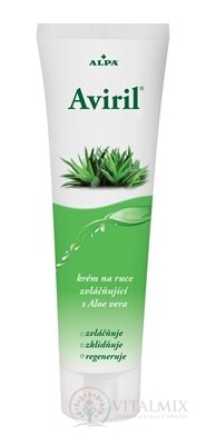 AVIRIL KRÉM NA RUKY S ALOE VERA zvláčňujúci 1x100 ml