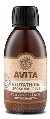 AVITA GLUTATHION LIPOSOMAL Plus roztok, fosfolipidový komplex 1x150 ml