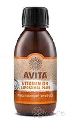 AVITA VITAMIN D3 LIPOSOMAL PLUS fosfolipidový komplex 1x200 ml