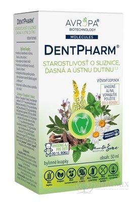 AVROPA DentPharm bylinné kvapky 1x50 ml